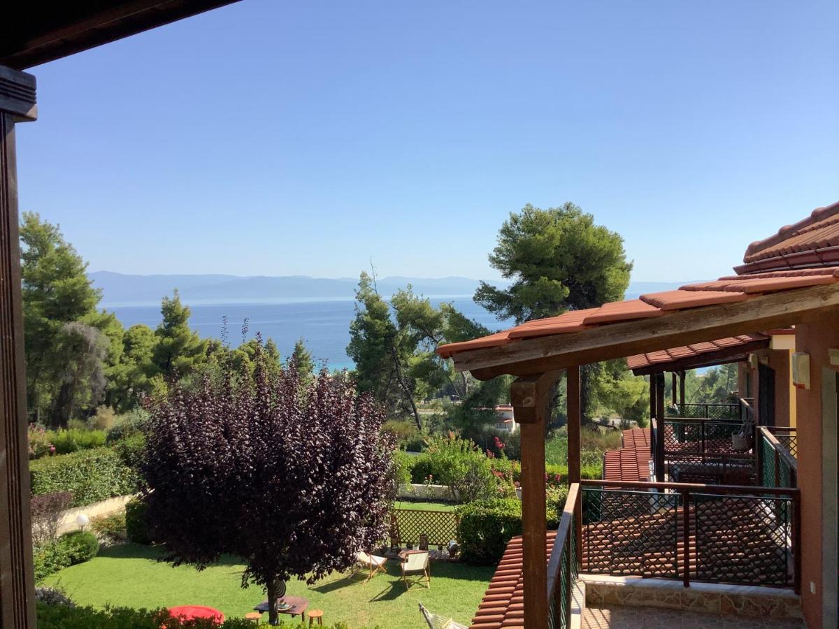 Amazing Villa With Views Sea In Paliouri Buitenkant foto