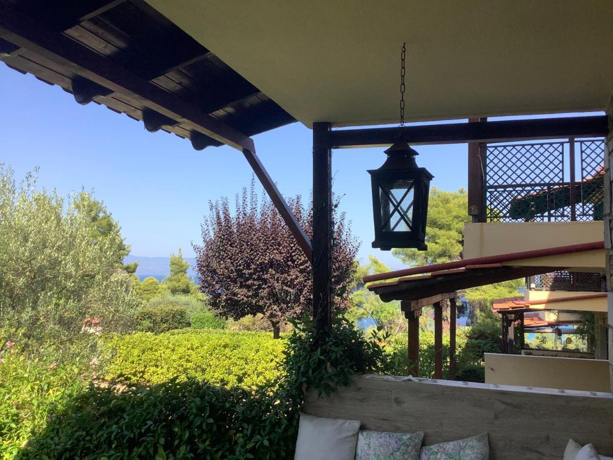 Amazing Villa With Views Sea In Paliouri Buitenkant foto