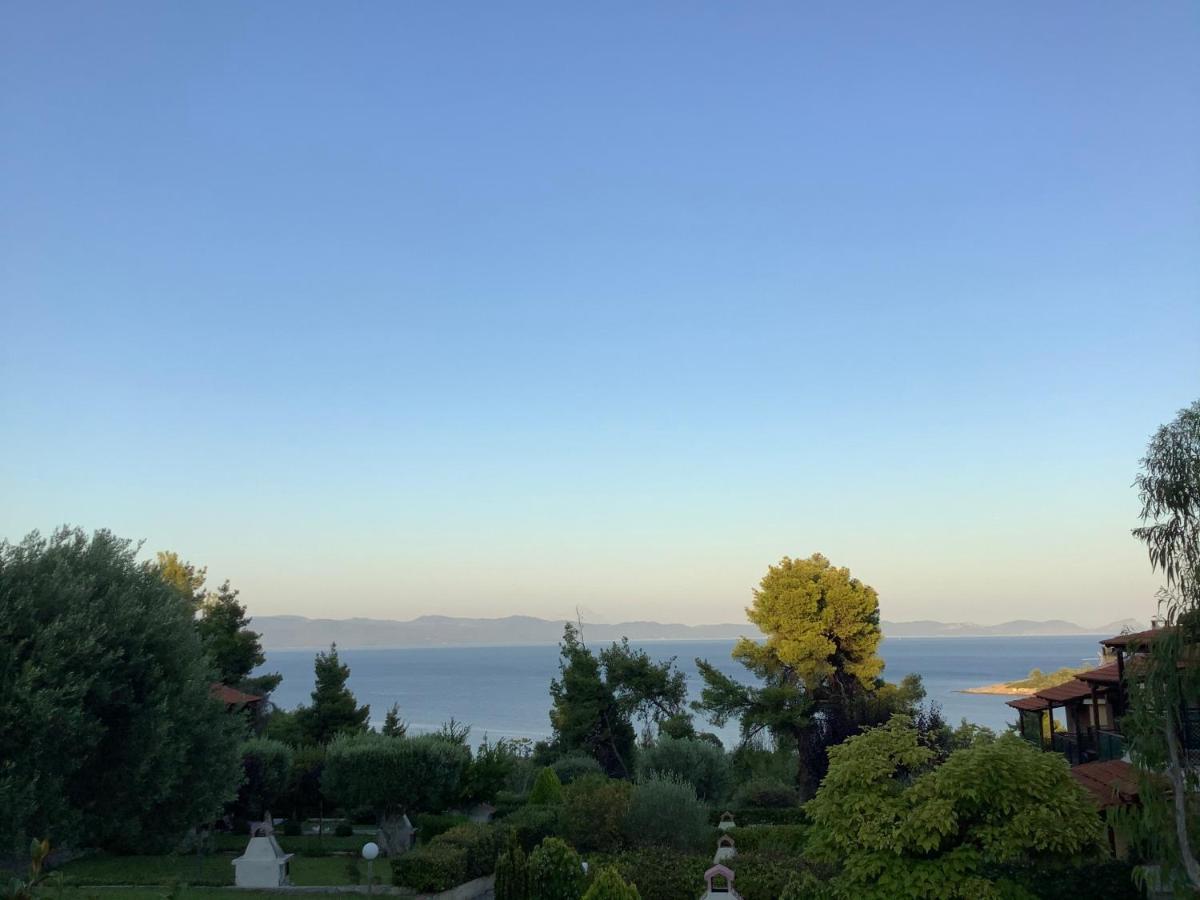 Amazing Villa With Views Sea In Paliouri Buitenkant foto