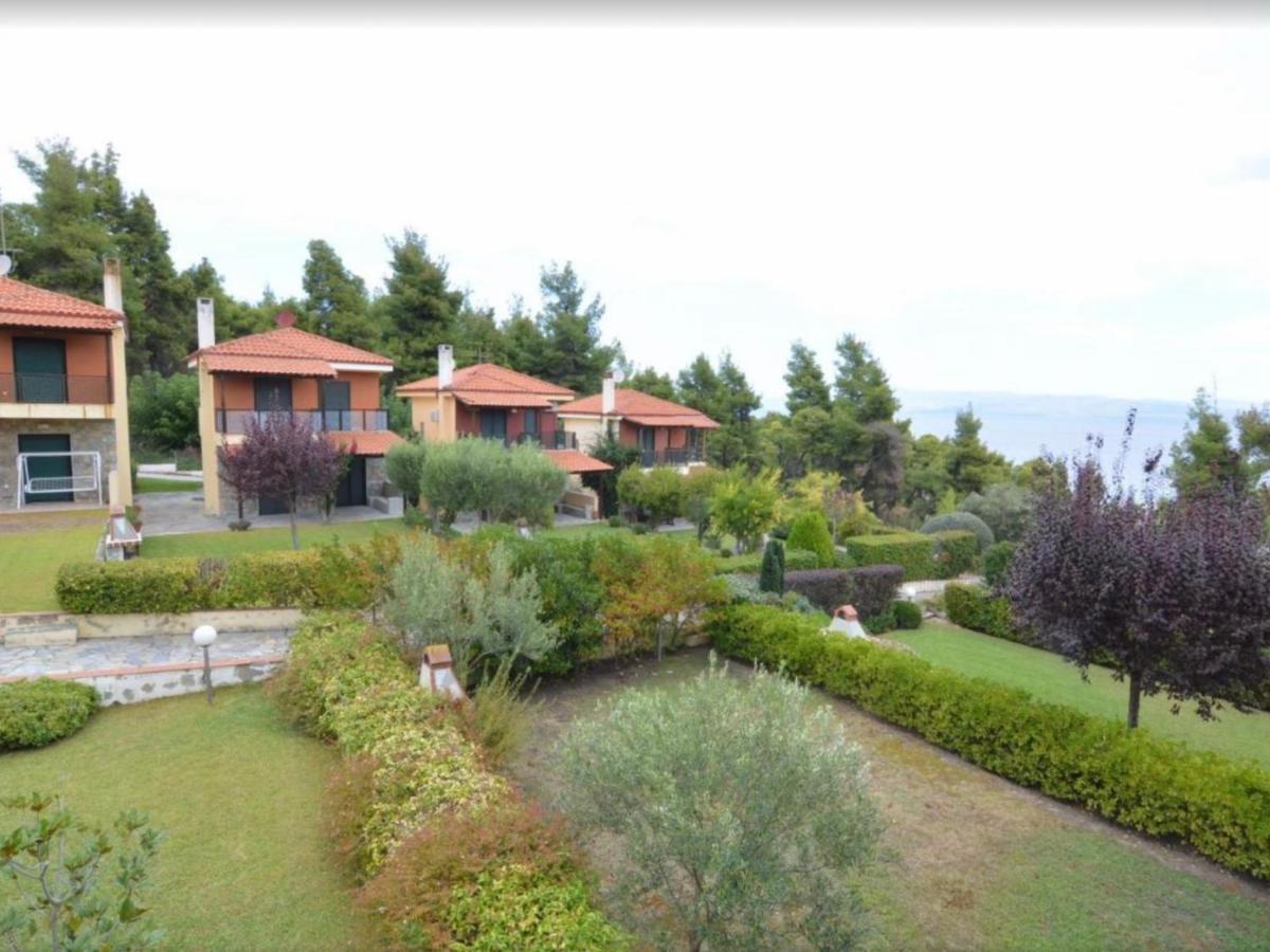 Amazing Villa With Views Sea In Paliouri Buitenkant foto