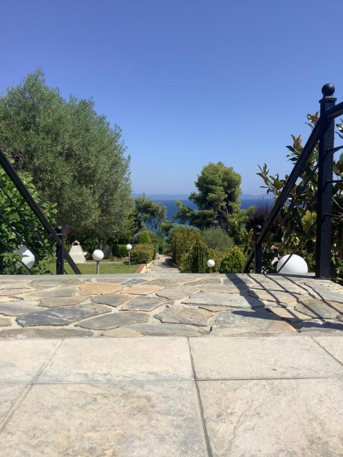 Amazing Villa With Views Sea In Paliouri Buitenkant foto